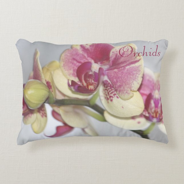 Almofada Decorativa Orquídeas (Frente)