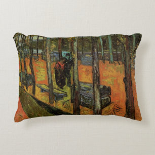 Almofada Decorativa Os Alyscamps (Cemitério) por Vincent van Gogh