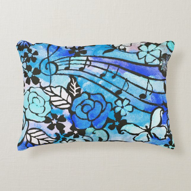 Almofada Decorativa Os dias felizes estão aqui de novo Travesseiro (Frente)