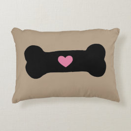 Almofada Decorativa Osso de cão - travesseiro