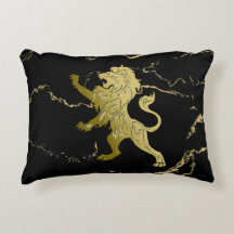 Ouro Royal Lion Black Marble