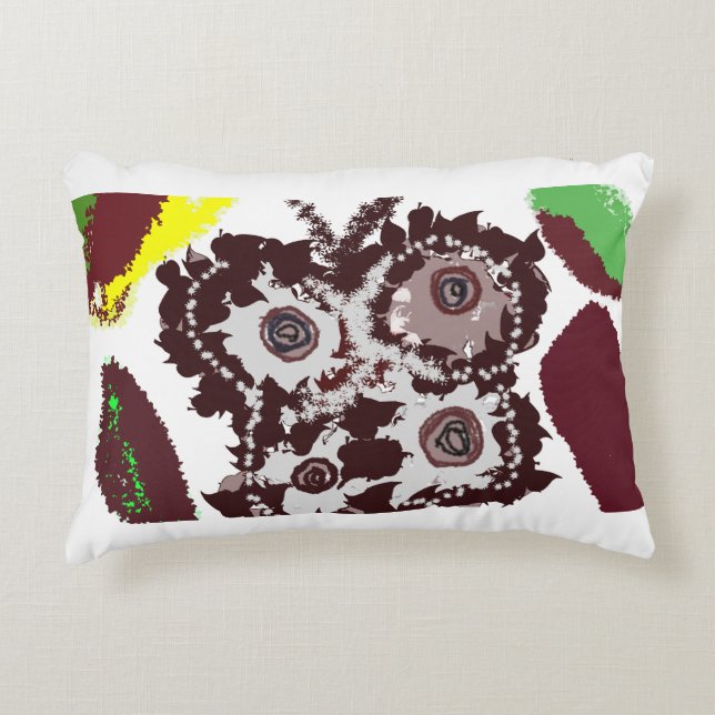 Almofada Decorativa outono da Moth (Frente)