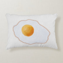 Ovo Frito Estilo Aquarela Minimalista Arte Prin