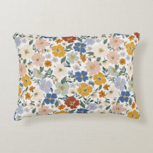 Padrão Boho de Prado de Flores Silvestres