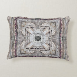 Almofada Decorativa Padrão Bonito Rosa Azteca Inspirado