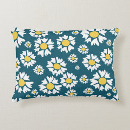 Almofada Decorativa Padrão contínuo com flores