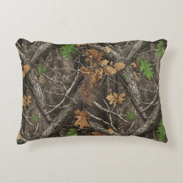 Almofada Decorativa Padrão de Camuflagem de Caça