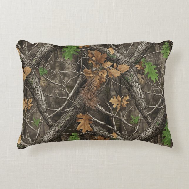 Almofada Decorativa Padrão de Camuflagem de Caça (Frente)