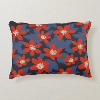 Almofada Decorativa Padrão de colheita sem costura no estilo escandina