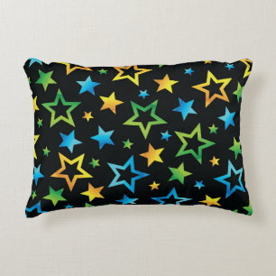 Almofada Decorativa Padrão de estrelas