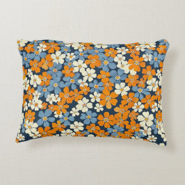 Almofada Decorativa Padrão de Flores Ditsy