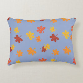 Almofada Decorativa Padrão de folhas de outono por toda parte