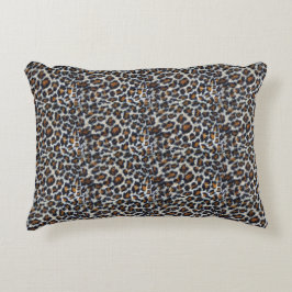 Almofada Decorativa padrão de impressão leopardo fofo e divertido orig