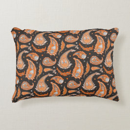 Almofada Decorativa Padrão de Paisley