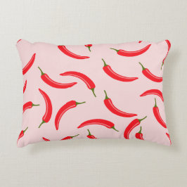 Almofada Decorativa Padrão de Picy Red Chili