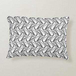 Almofada Decorativa Padrão de triângulo com círculo