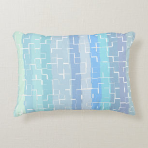 Almofada Decorativa Padrão Elegante de Abstrato de várias cores do P