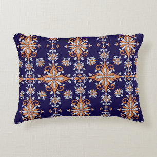 Almofada Decorativa Padrão floral de colheita sem costura