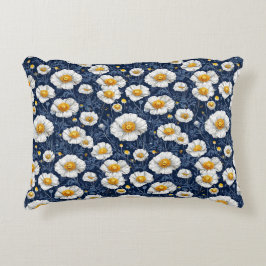 Almofada Decorativa Padrão floral vibrante