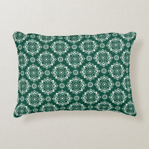 Almofada Decorativa Padrão Geométrico Floral Decorativo
