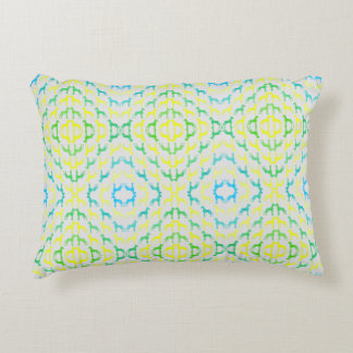 Almofada Decorativa Padrão Great Dane Verde Amarelo