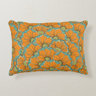 Almofada Decorativa padrão oriental sem descontinuidades do vintage