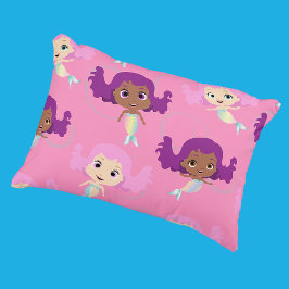 Almofada Decorativa Padrão Púrpura Sereia Rosa