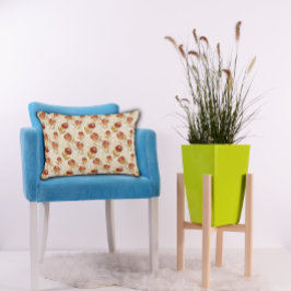 Almofada Decorativa Padrão Rosa Floral do Deserto da Protea Flor