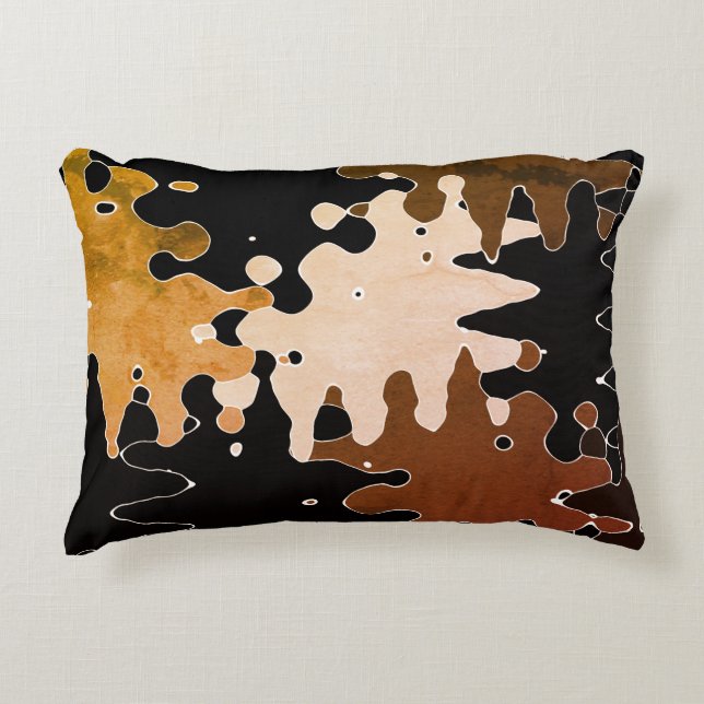 Almofada Decorativa Padrão Russo legal (Frente)