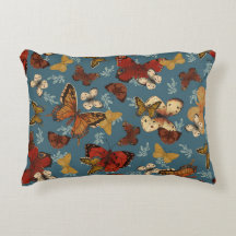 padrão sem costura da borboleta azul