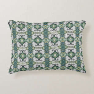 Almofada Decorativa Padrão Verde de Lady Cream Muçulmana Strike