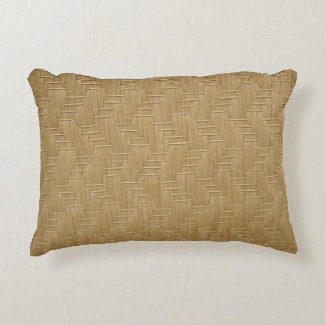 ALMOFADA DECORATIVA PADRÃO WICKER (Frente)