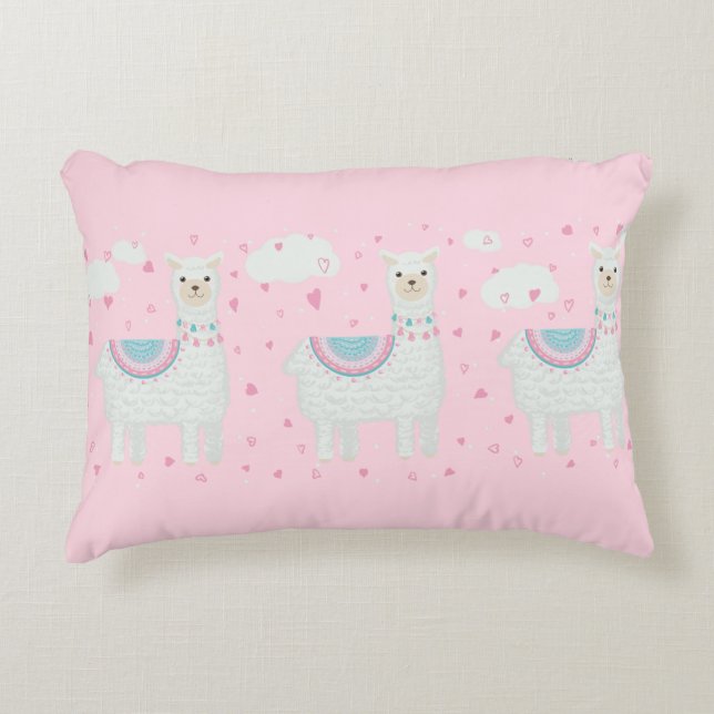 Almofada Decorativa Padrões de lama em forma de fundo rosa (Frente)