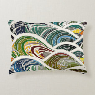 Almofada Decorativa Padrões inspirados pelo mar