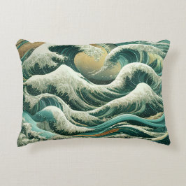 Almofada Decorativa Padrões inspirados pelo mar