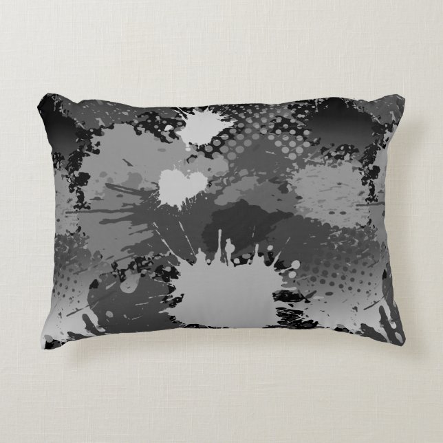 Almofada Decorativa Paint Splash Patterno 2 (Frente)