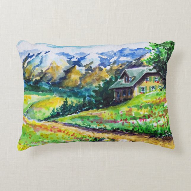 Almofada Decorativa Paisagem (Frente)