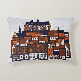 ALMOFADA DECORATIVA PAISAGEM BÉLGICA DE ATALHO