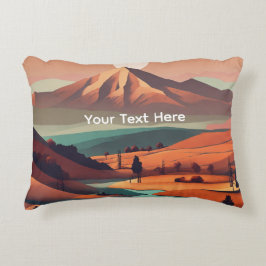 Almofada Decorativa Paisagem Boho