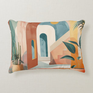 Almofada Decorativa Paisagem Boho Abstrato (10)