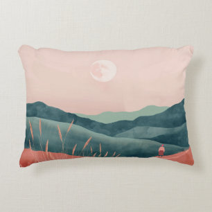 Almofada Decorativa Paisagem Boho Abstrato (7)