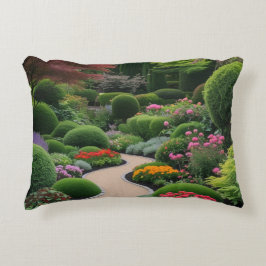 Almofada Decorativa Paisagem de jardim