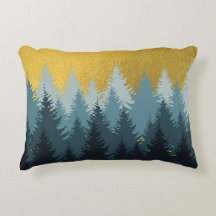 Paisagem do Ouro das Árvores Florestais