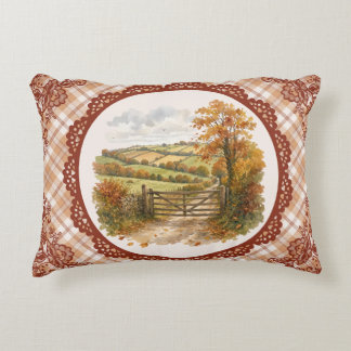 Almofada Decorativa Paisagem Outonal