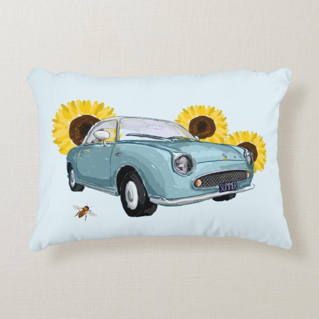 Almofada Decorativa Pale Aqua Figaro accent pillow (Frente)