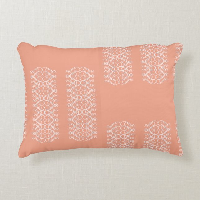 Almofada Decorativa Pale Orange Accent Pillow (Frente)