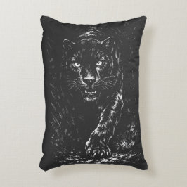 Almofada Decorativa Pantera Negra — por BurnsInHell