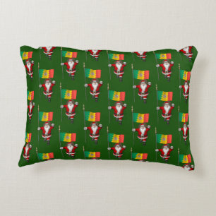 Almofada Decorativa Papai Noel Com Bandeira De Los Angeles