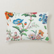 Papel de parede antigo floral França 1830