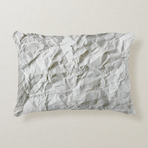 Almofada Decorativa Papel enrugado e engraçado